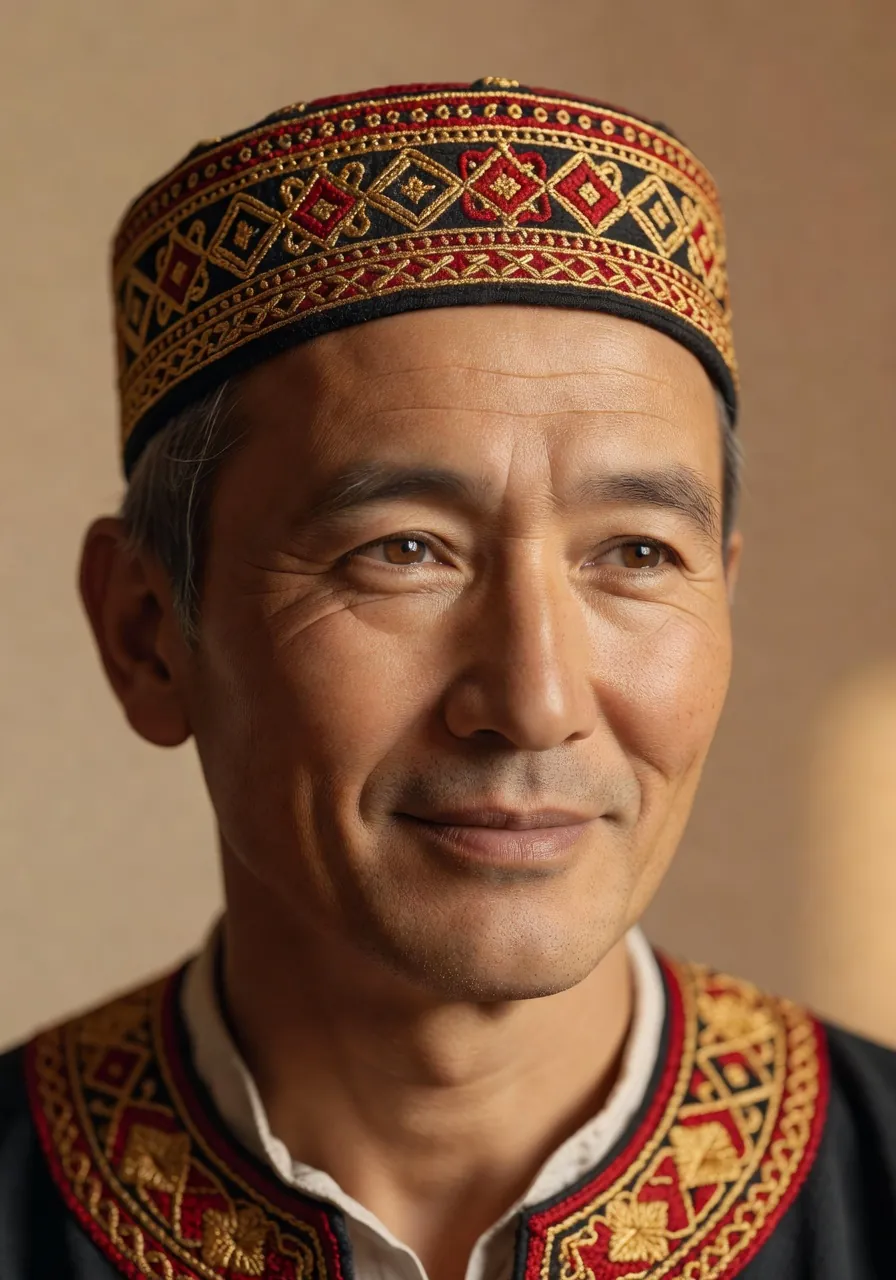 Portrait éditorial de Bobur Yuldashev, maître oshpaz à Tachkent