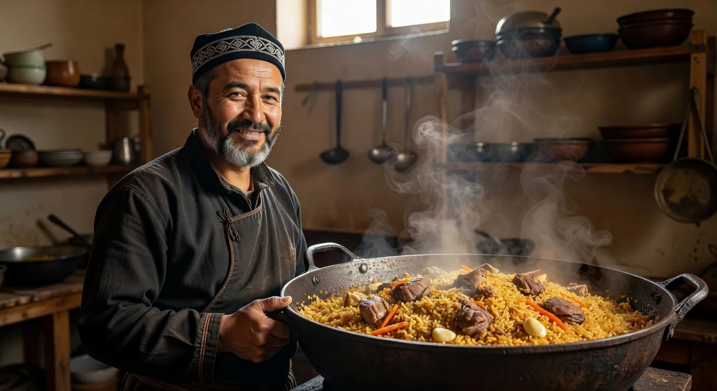 Plov ouzbek : rencontre avec Bobur Yuldashev, maître oshpaz à Tachkent